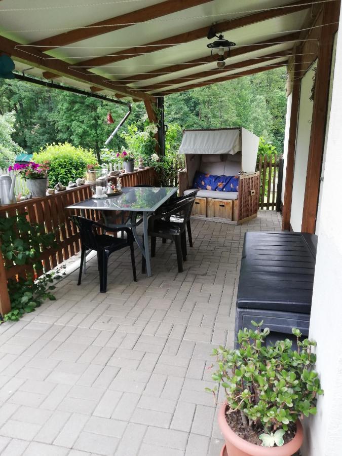Fewo An Der Klosterruine Paulinzella Mit Kostenfreien Parkplatz Und Wlan Exterior foto